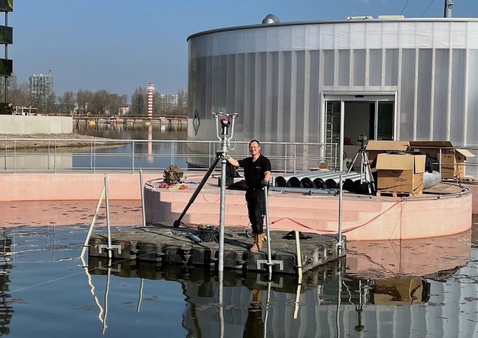 Funderen ponton - infrastructuur vaarwegen